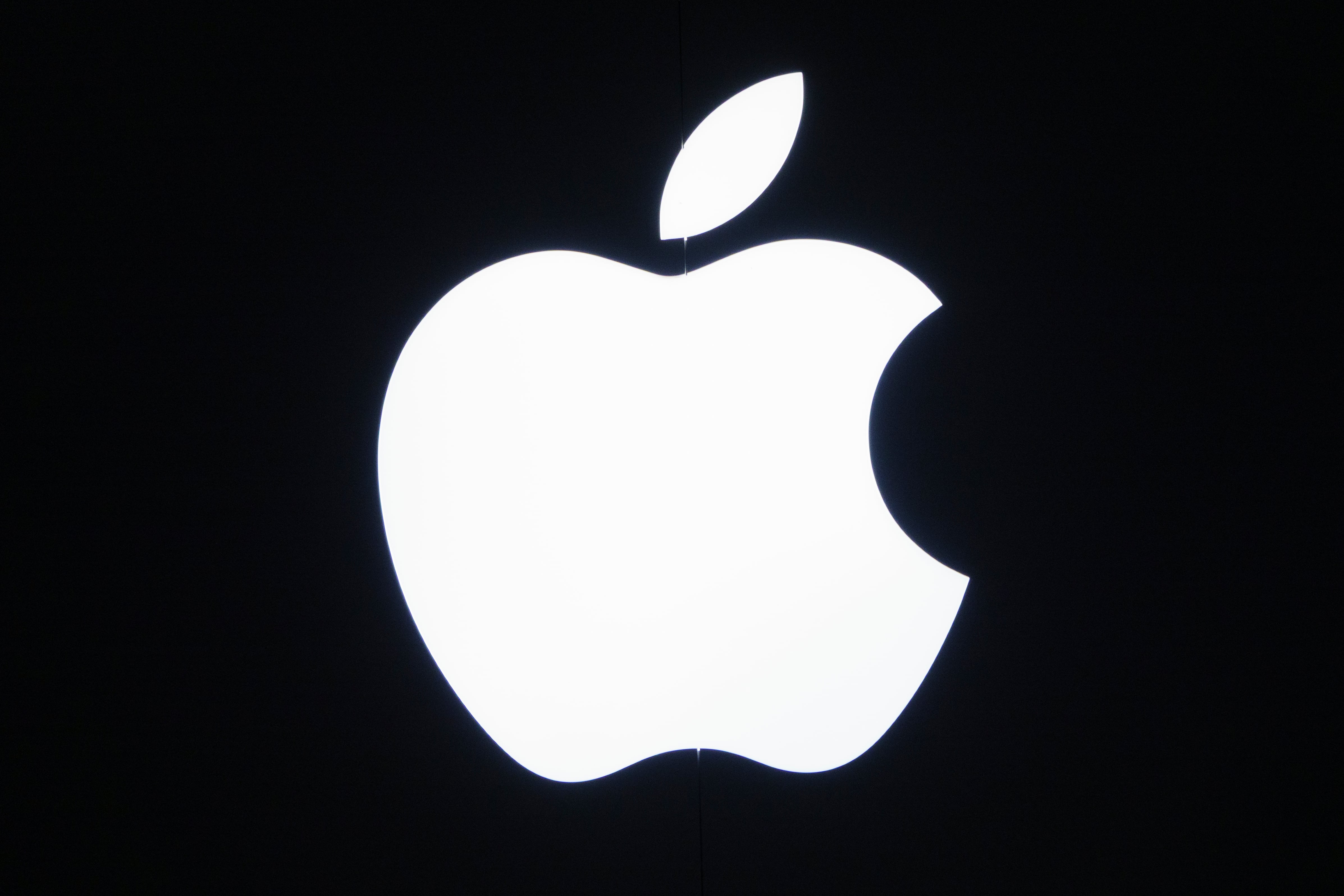 Logo de Apple, compañía tecnológica.