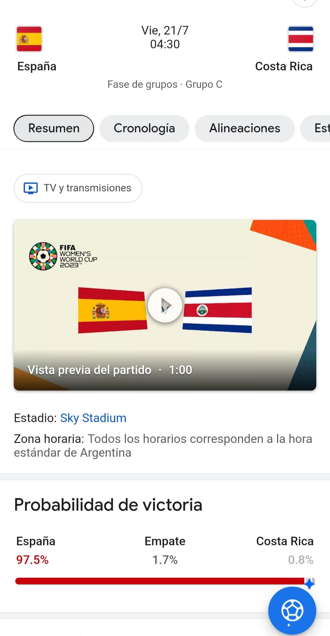 Copa Mundial Femenina 2023