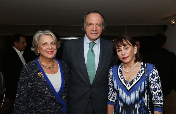 Olga Pumarejo, José María Bustillo y Lili Scarpeta.