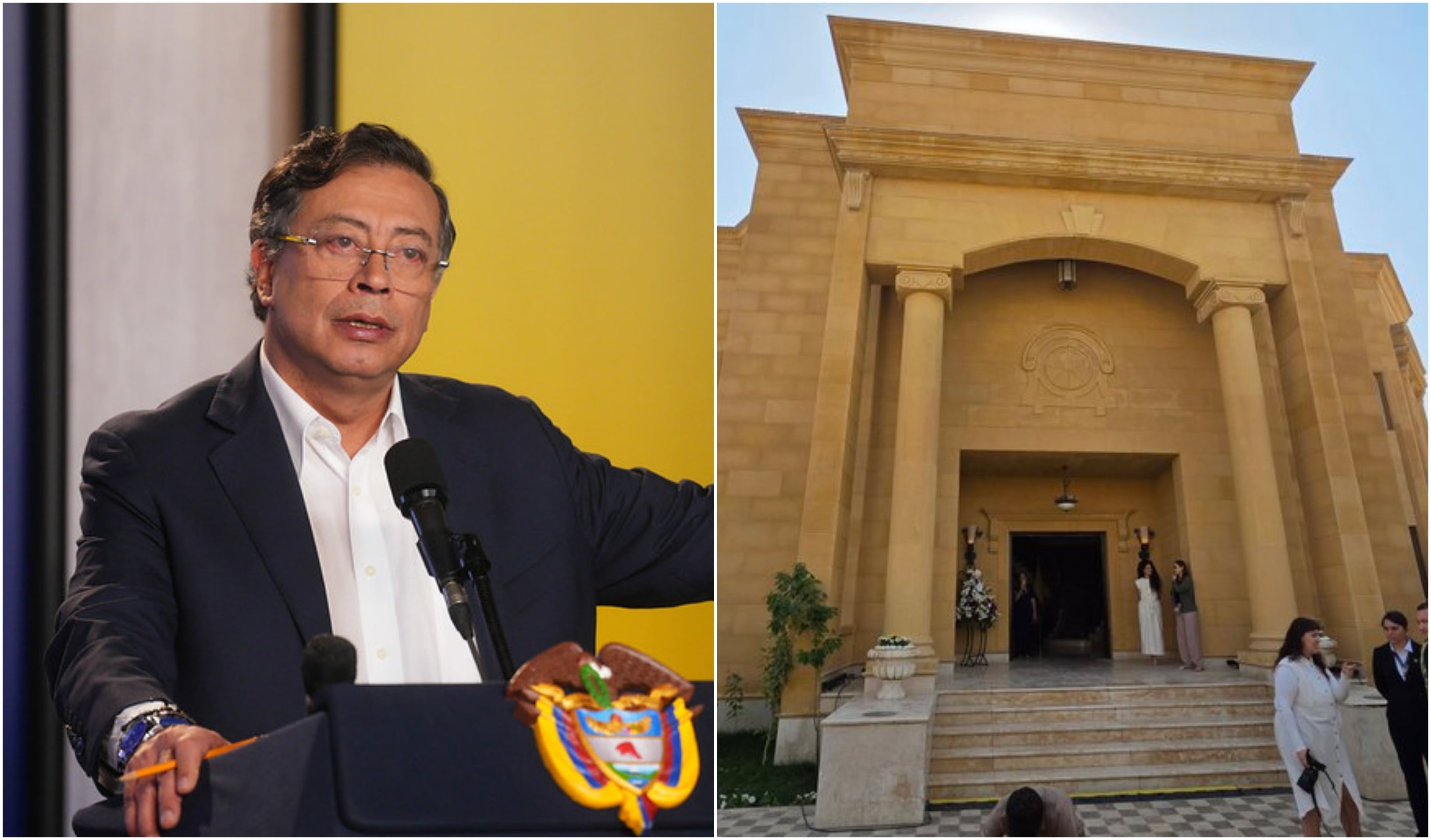 Gustavo Petro y embajada de Colombia en Arabia Saudita