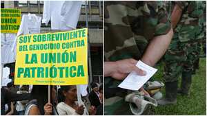 Exintegrantes de las AUC y las Farc serán imputados por 353 hechos delictivos contra la UP y el partido Esperanza, Paz y Libertad