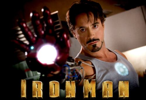 Robert Downey Jr. en Iron Man