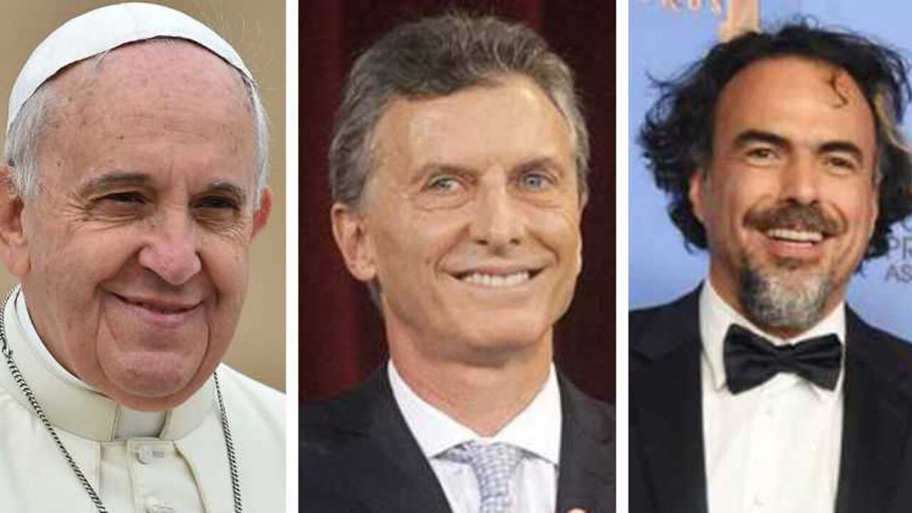 Papa Francisco, Mauricio Macri y Alejandro Irrañitu.