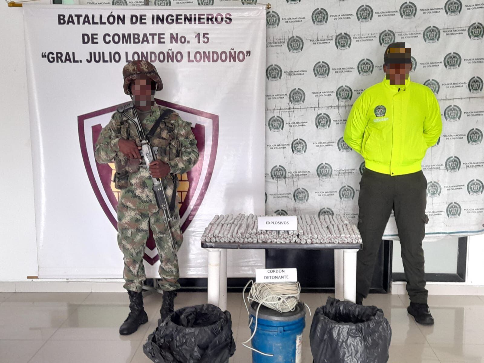 Explosivos del Clan del Golfo