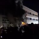 Incendio edificio Irak, captura pantalla, @no_itsmyturn