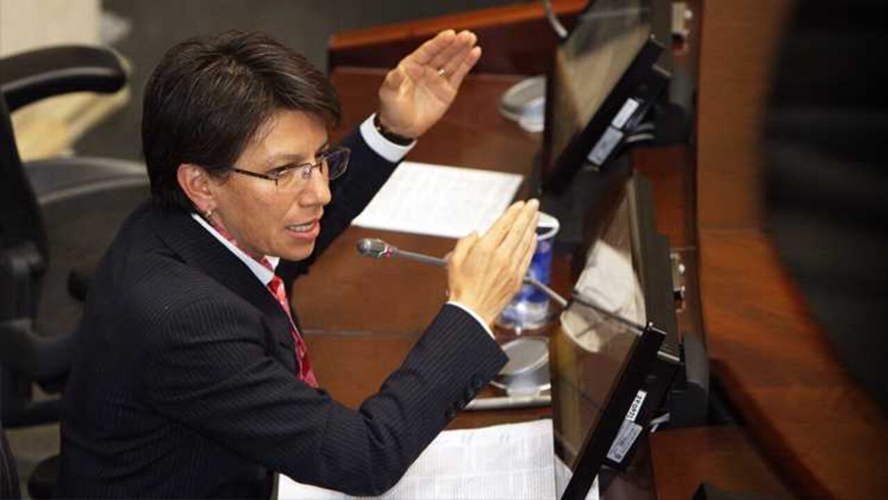 Claudia López reconoció que en el Congreso hay buenos parlamentarios que hacen bien su trabajo.