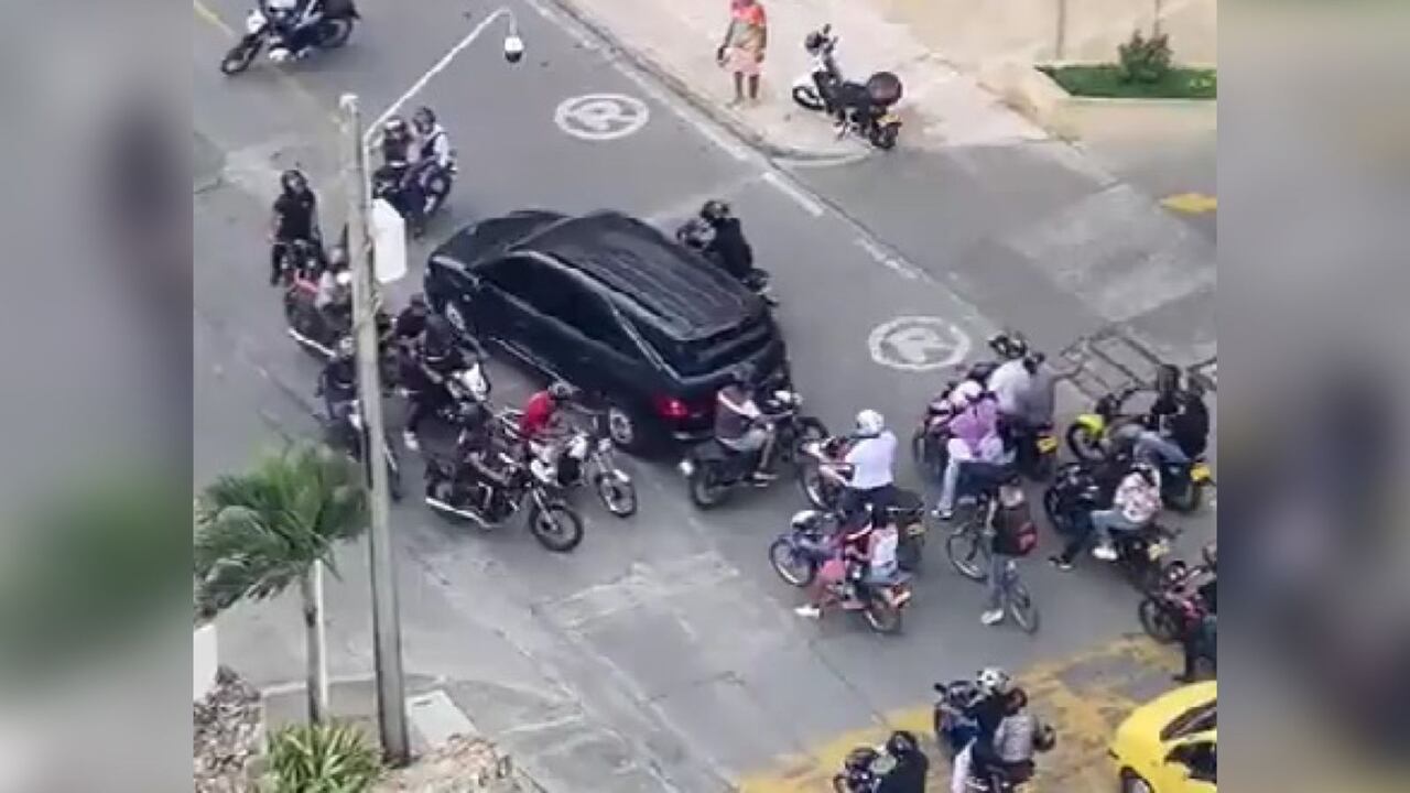 El incidente ocurrió en el oeste de la ciudad.