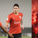 James Rodríguez, Estadio Karaiskakis, Olympiacos.