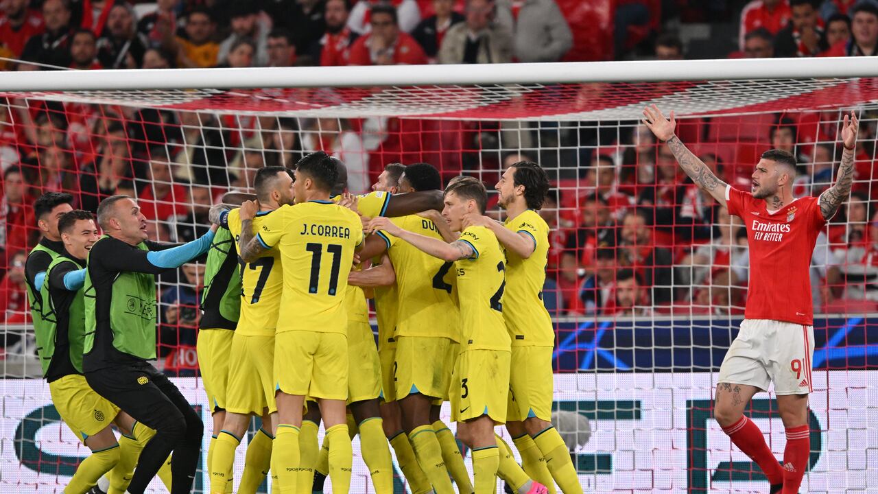 Inter de Milán quedó a un paso de las semifinales en UCL.