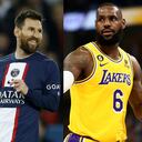 Lionel Messi, LeBron James y Cristiano Ronaldo.