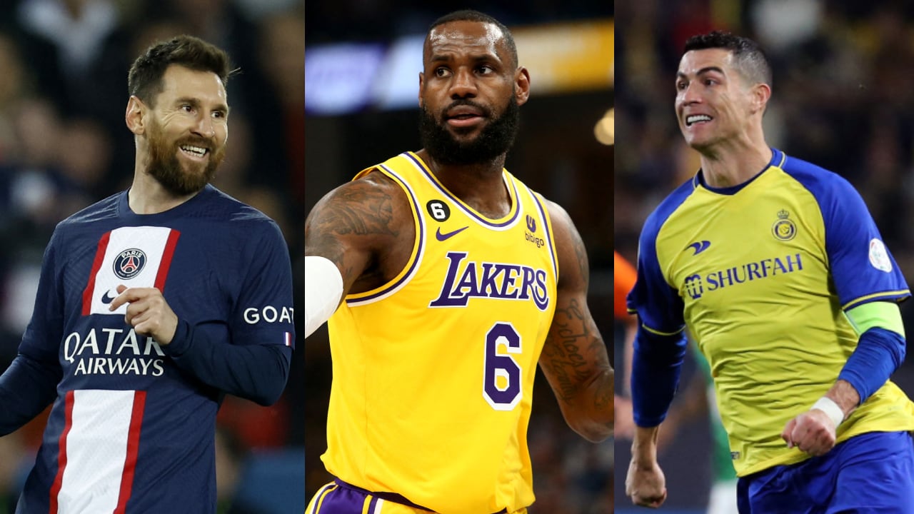 Tres futbolistas están en el top 3.