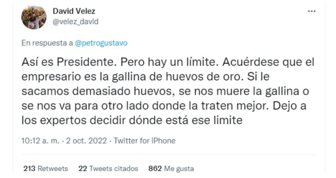 Trino de David Vélez