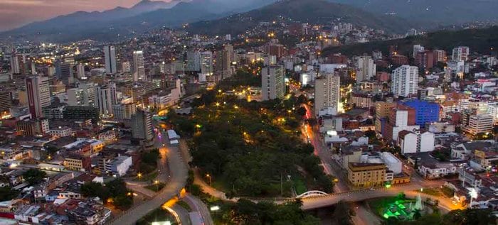 Panorámica de Cali.