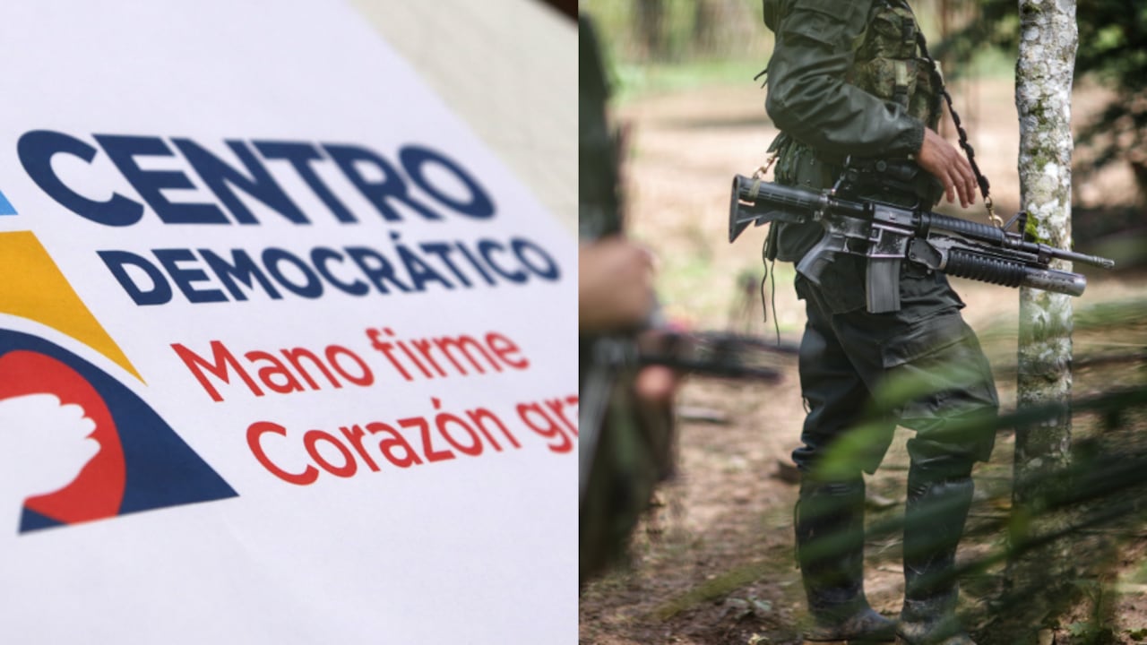 Centro Democrático y disidencias de las Farc.