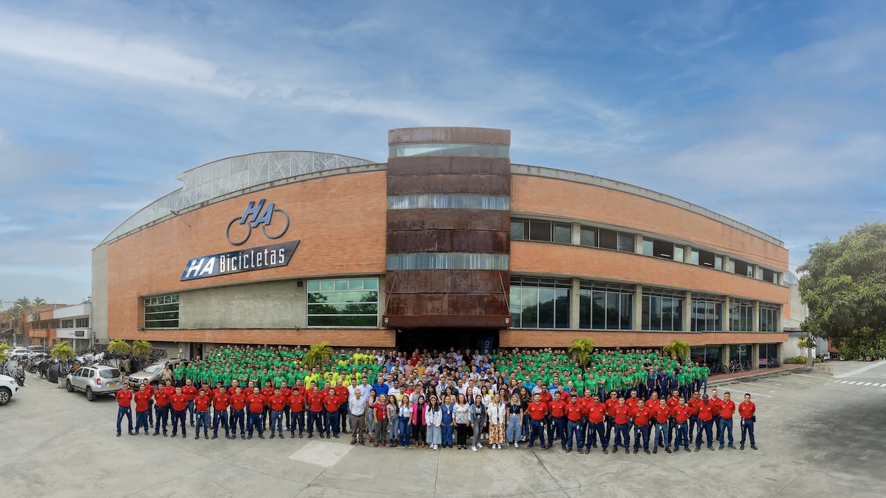 Ha Bicicletas cuenta con 500 colaboradores.