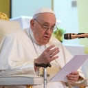 Archivo del papa Francisco. El jerarca de la Iglesia Católica suele centrar parte de su audiencia semanal en la guerra en Europa del este.