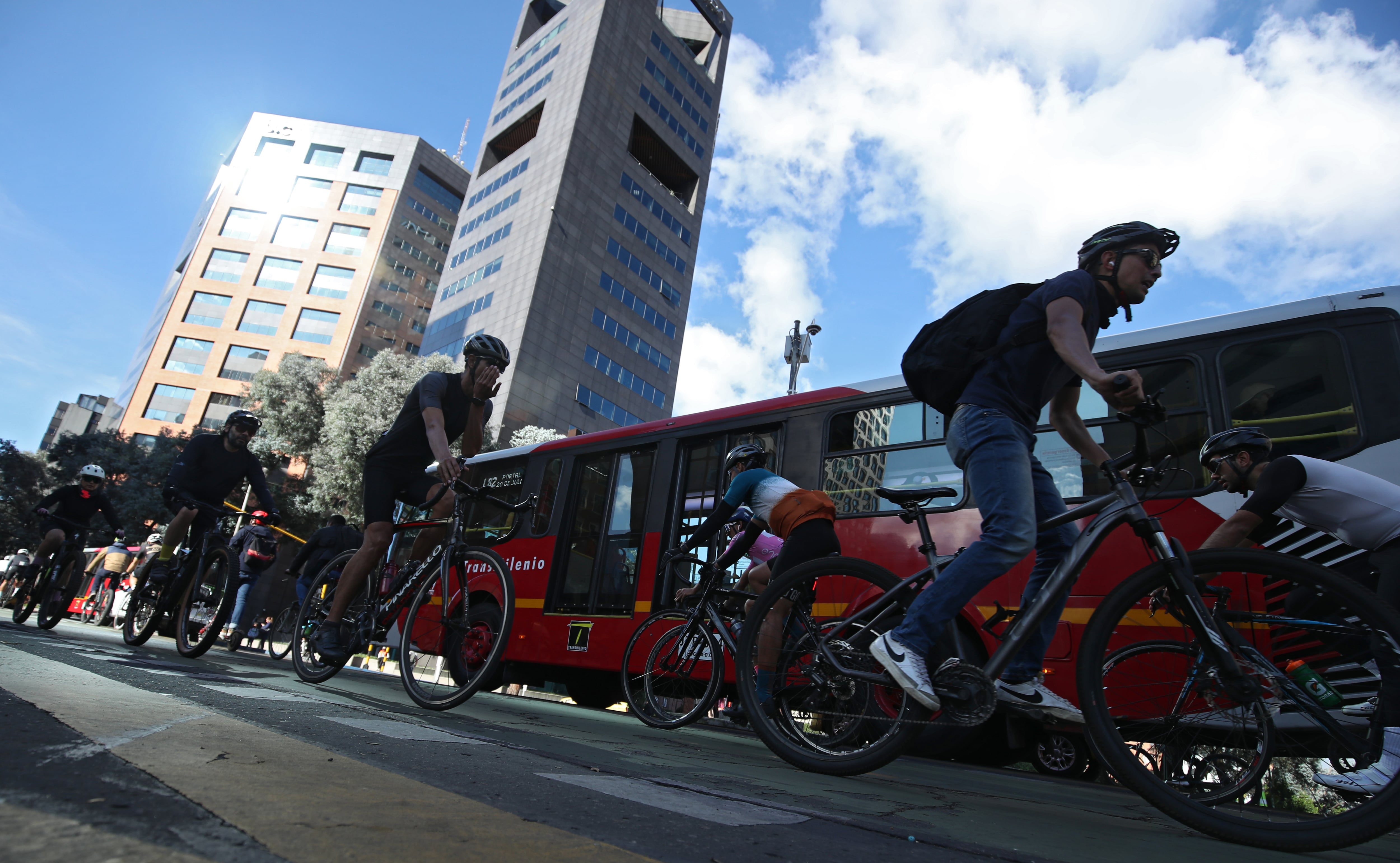 Nueva jornada del Día sin Carro y sin Moto Bogotá 
Febrero 6 del 2025
Foto Guillermo Torres Reina - SEMANA