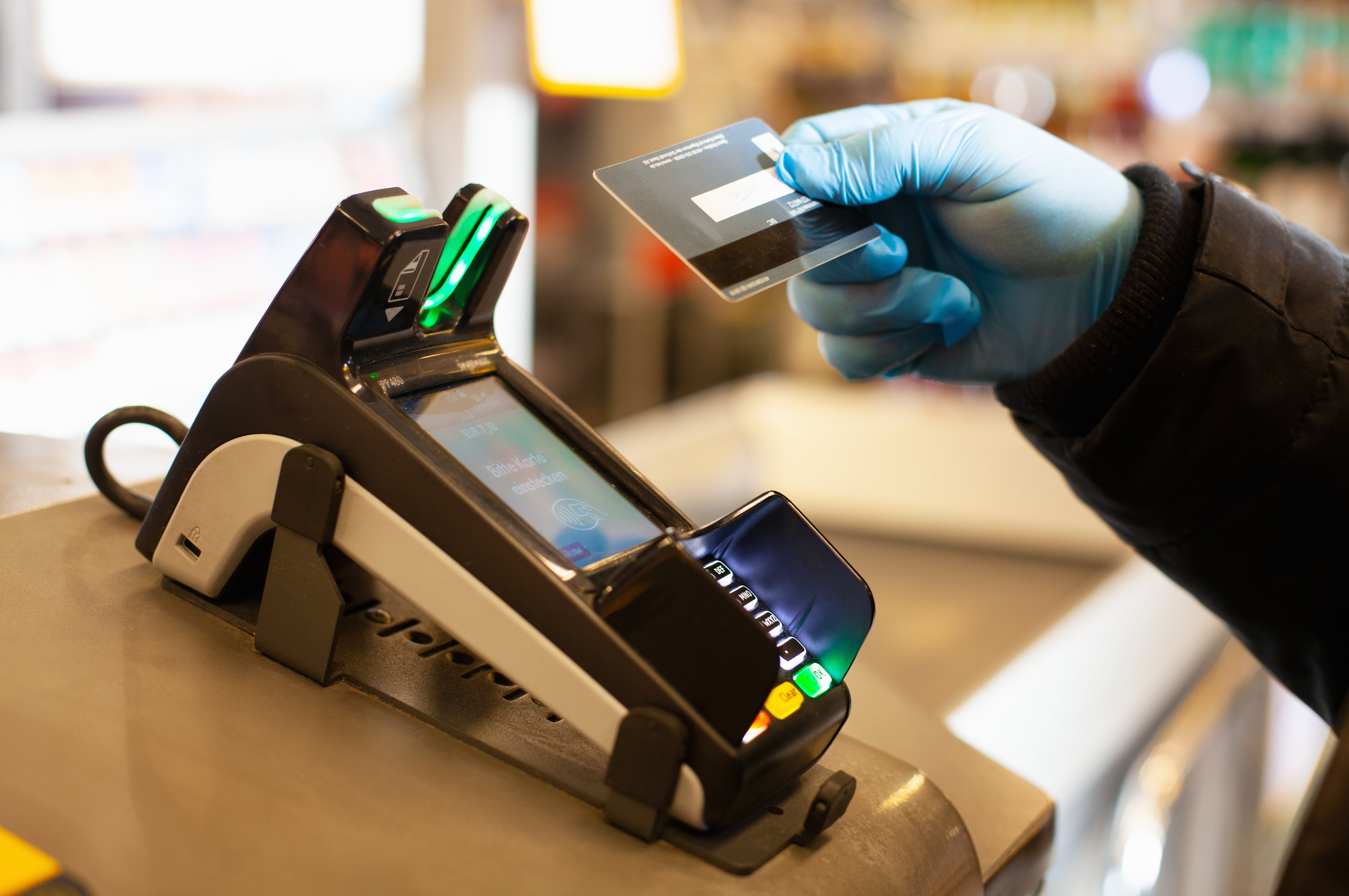 Cashless payment is recommended during the coronavirus crisis