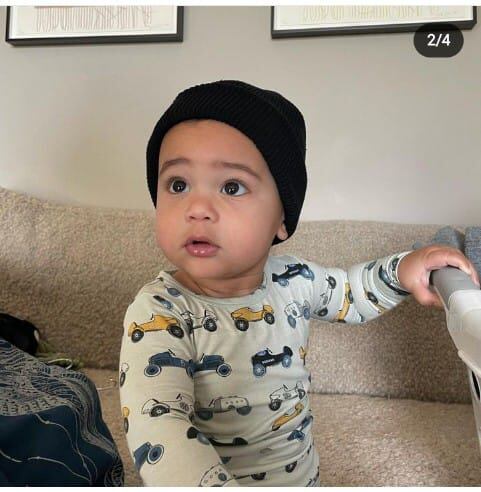 Aire Webster hijo de Kylie Jenner y el rapero Travis Scott Foto: @kyliejenner