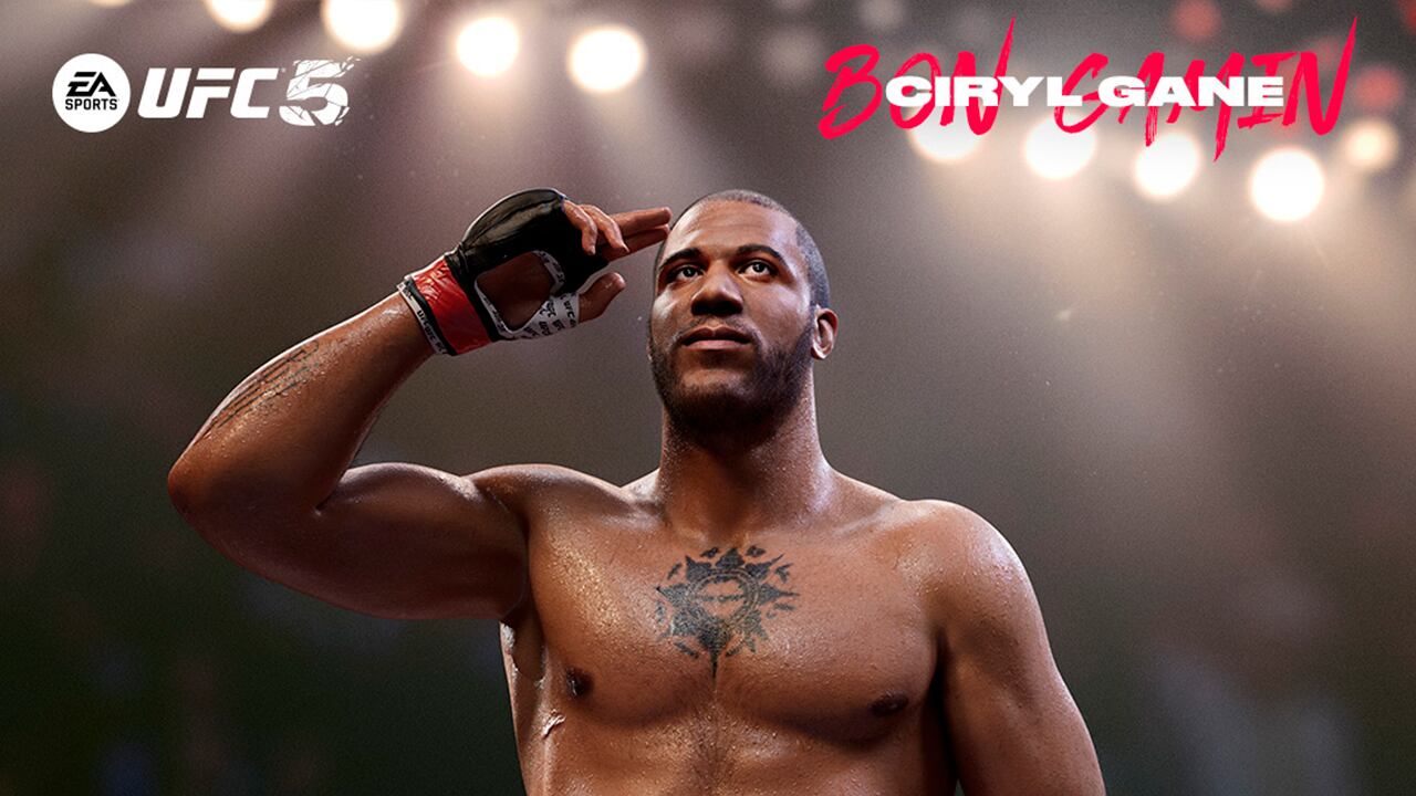 Ciryl Gane artista marcial francés que compite en la división de peso pesado de Ultimate Fighting.