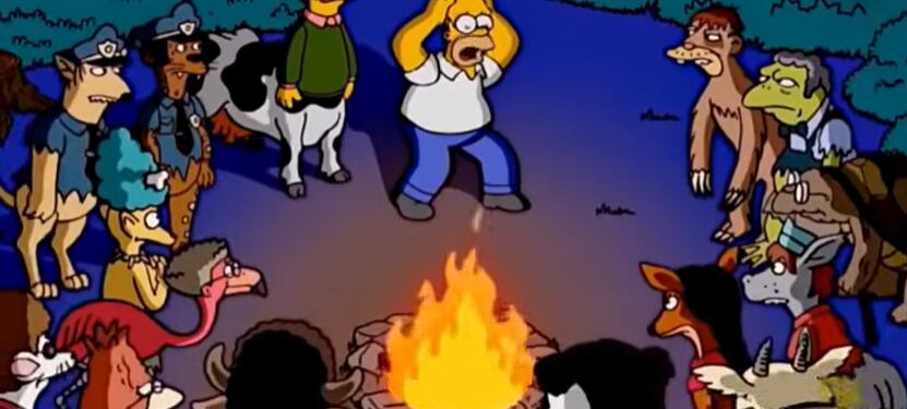 “La isla del Dr. Hibbert” es el segmento que más llamó la atención por sus transformaciones animales.