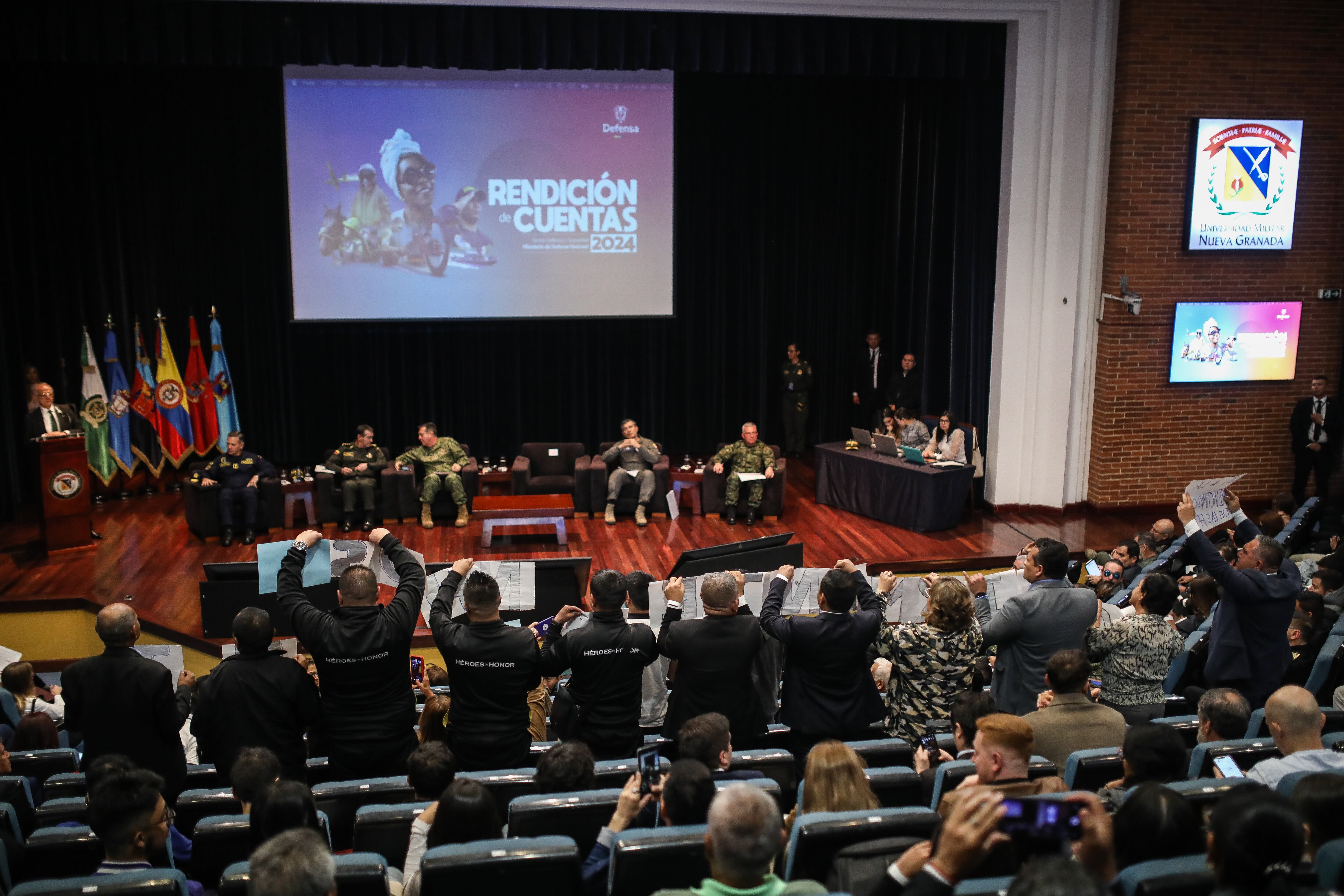 Rendición de cuentas del Ministerio de Defensa