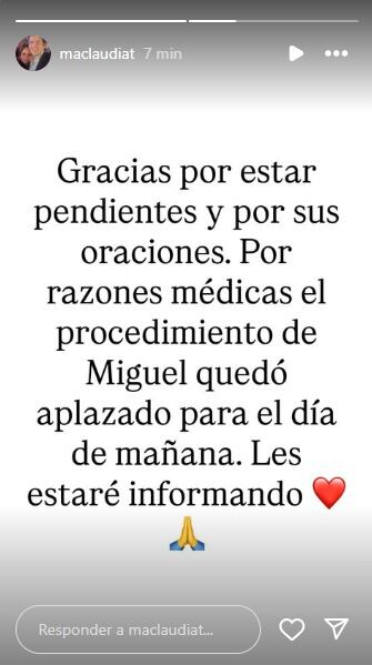 Actualización sobre salud de Miguel Uribe Turbay