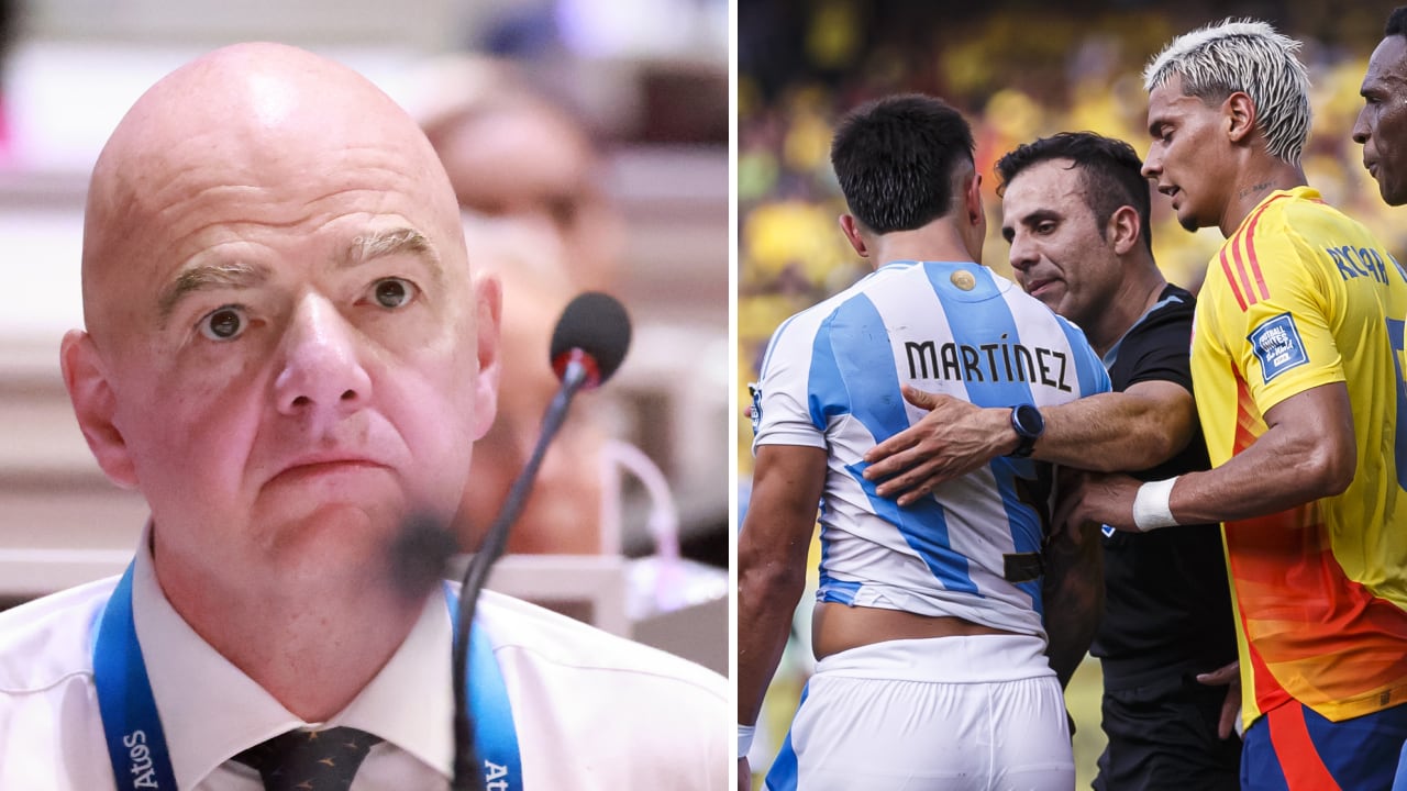 Gianni Infantino habló de las eliminatorias sudamericanas.