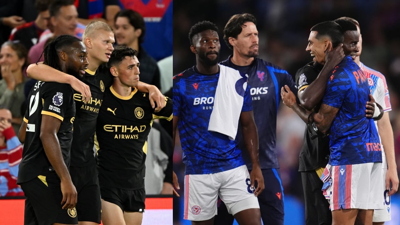 Manchester City venció al Crystal Palace.