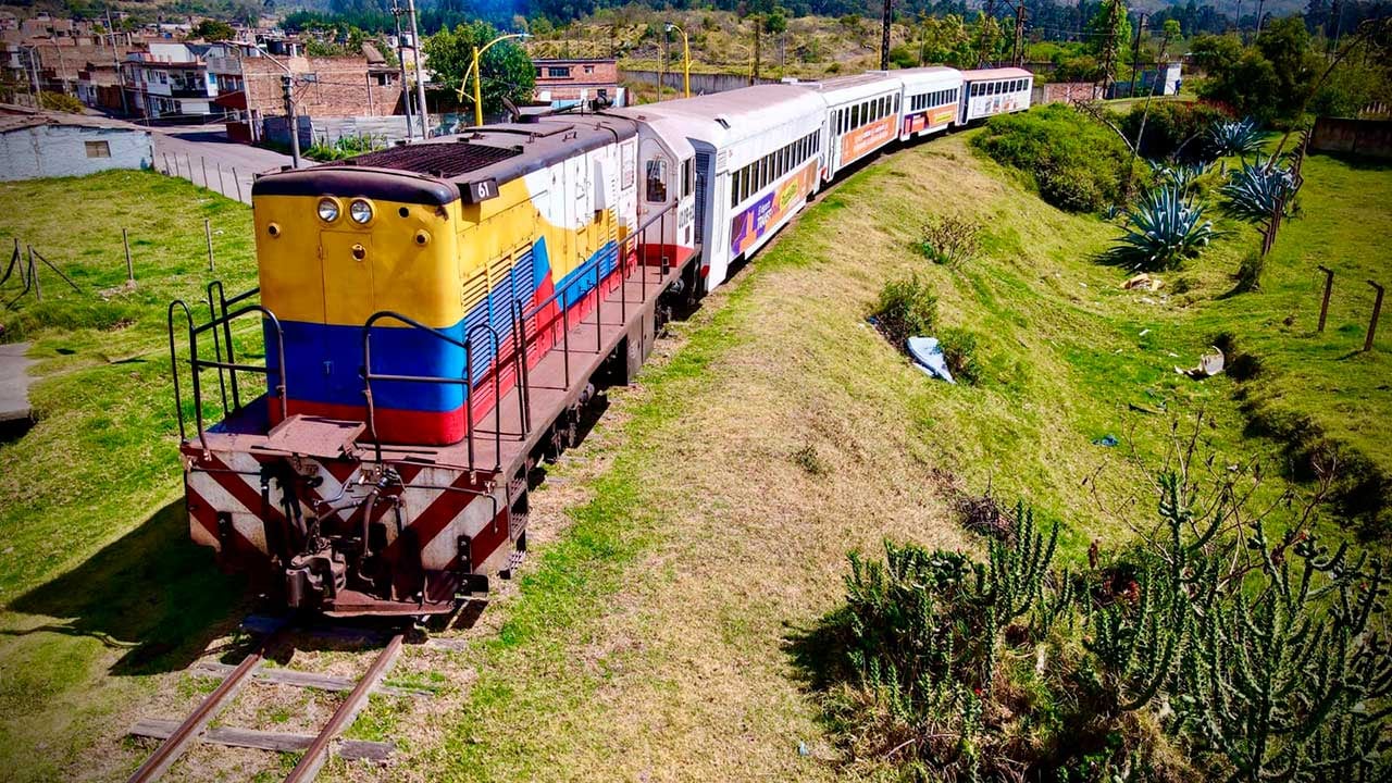 Tren de la Vida y la Esperanza recorre el corazón de Boyacá.