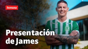 EN VIVO: presentación de James Rodríguez en Atlético Nacional