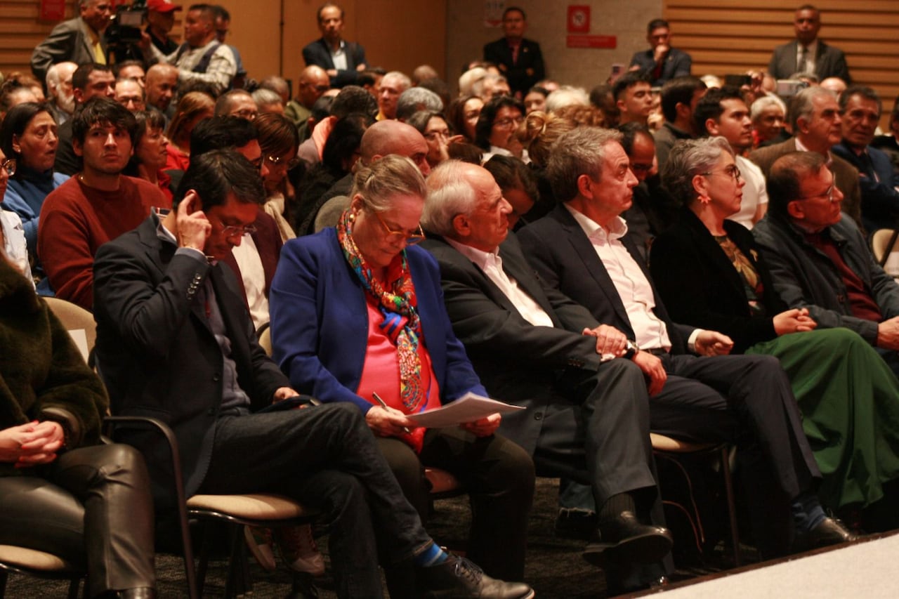 Camilo Romero, Clara López, Ernesto Samper, José Luis Rodríguez y María José Pizarro.