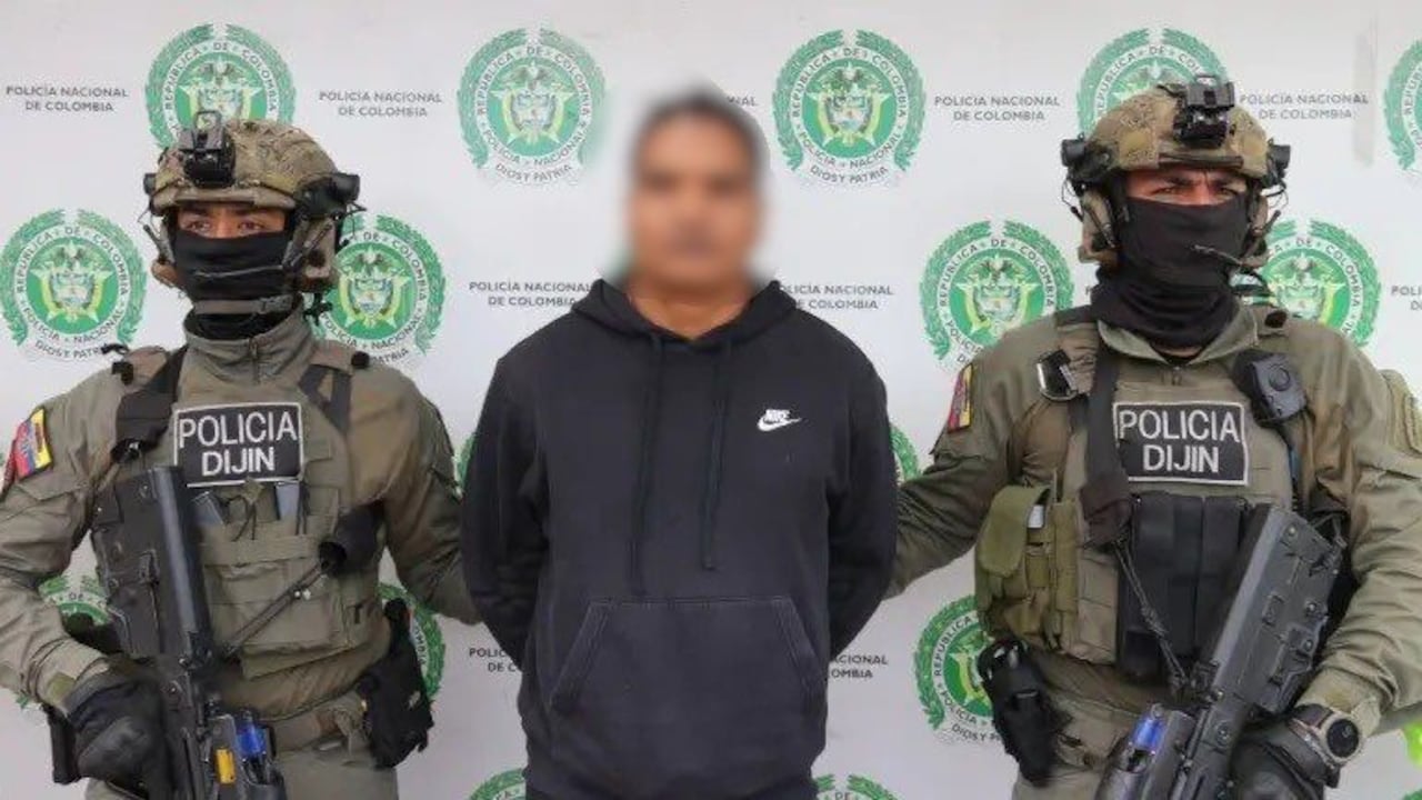 'Larry Changa', líder del Tren de Aragua, fue capturado el año pasado.