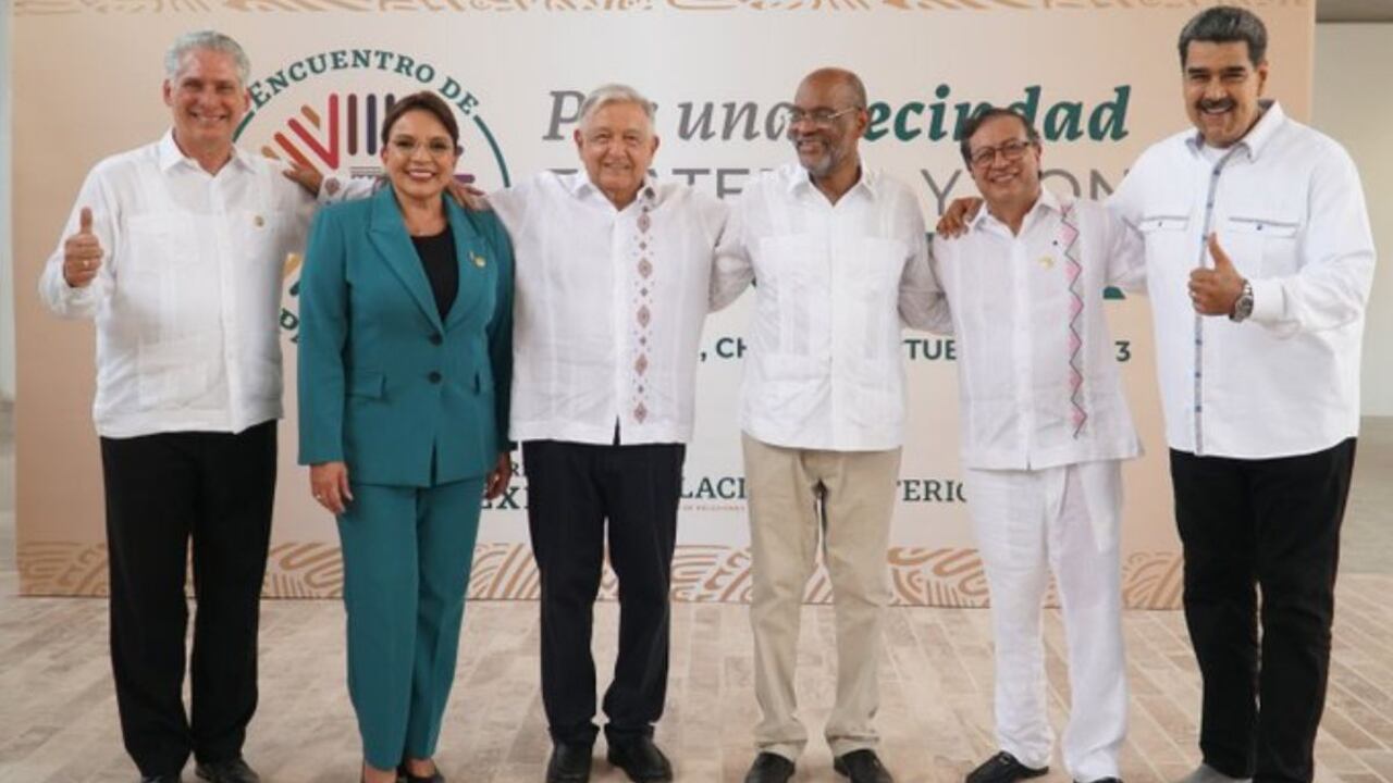 Presidente Petro en el encuentro de Palenque.