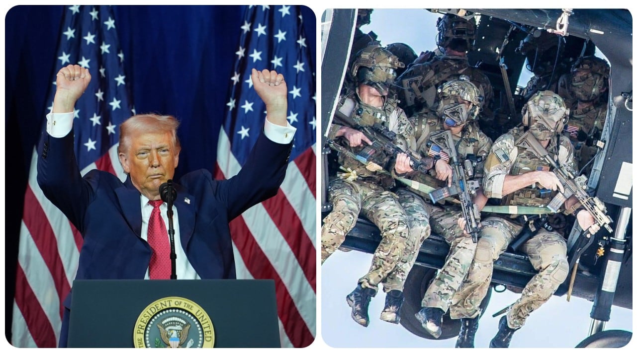 Trump confirma que sí hubo una réplica de entrenamiento militar para capturar a Maduro