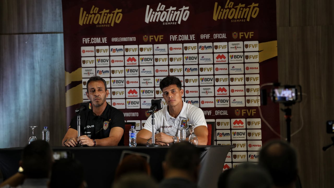 Rueda de prensa selección Venezuela