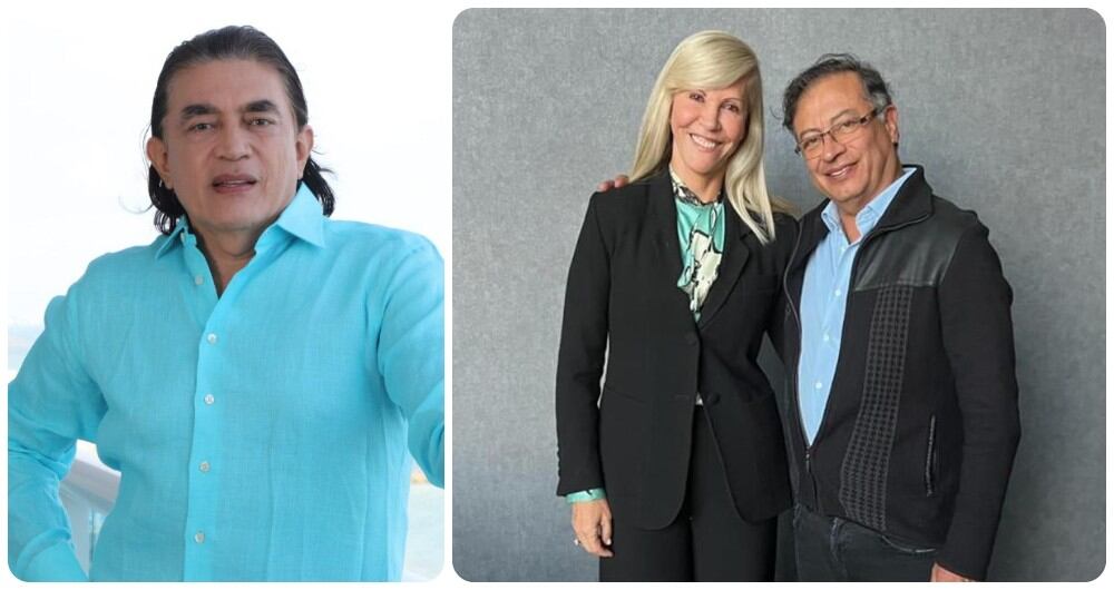 Gustavo Bolívar, Dilian Francisca Toro y Gustavo Petro.