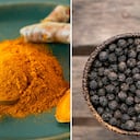 Tanto la cúrcuma como la pimienta tienen muchas propiedades favorables para el cuerpo.