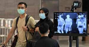 Los controles para la detección de covid-19 en Singapur comienzan desde el Aeropuerto Internacional Changi.