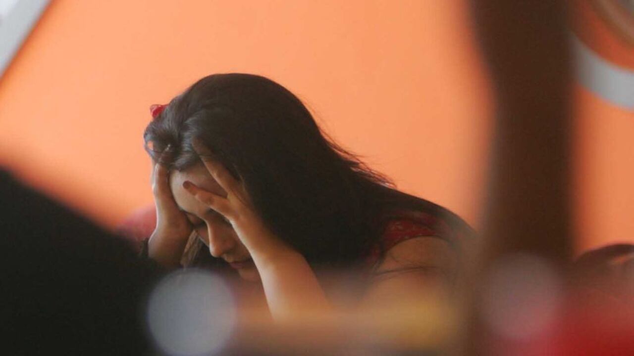 Imagen de referencia de una mujer con malestar (Photo by Ritesh Uttamchandani/Hindustan Times via Getty Images)