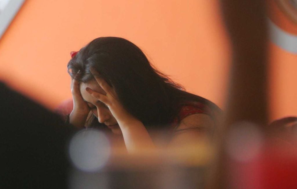 Imagen de referencia de una mujer con malestar (Photo by Ritesh Uttamchandani/Hindustan Times via Getty Images)