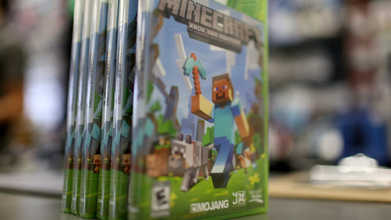Minecraft es uno de los juegos más representativos de Microsoft.