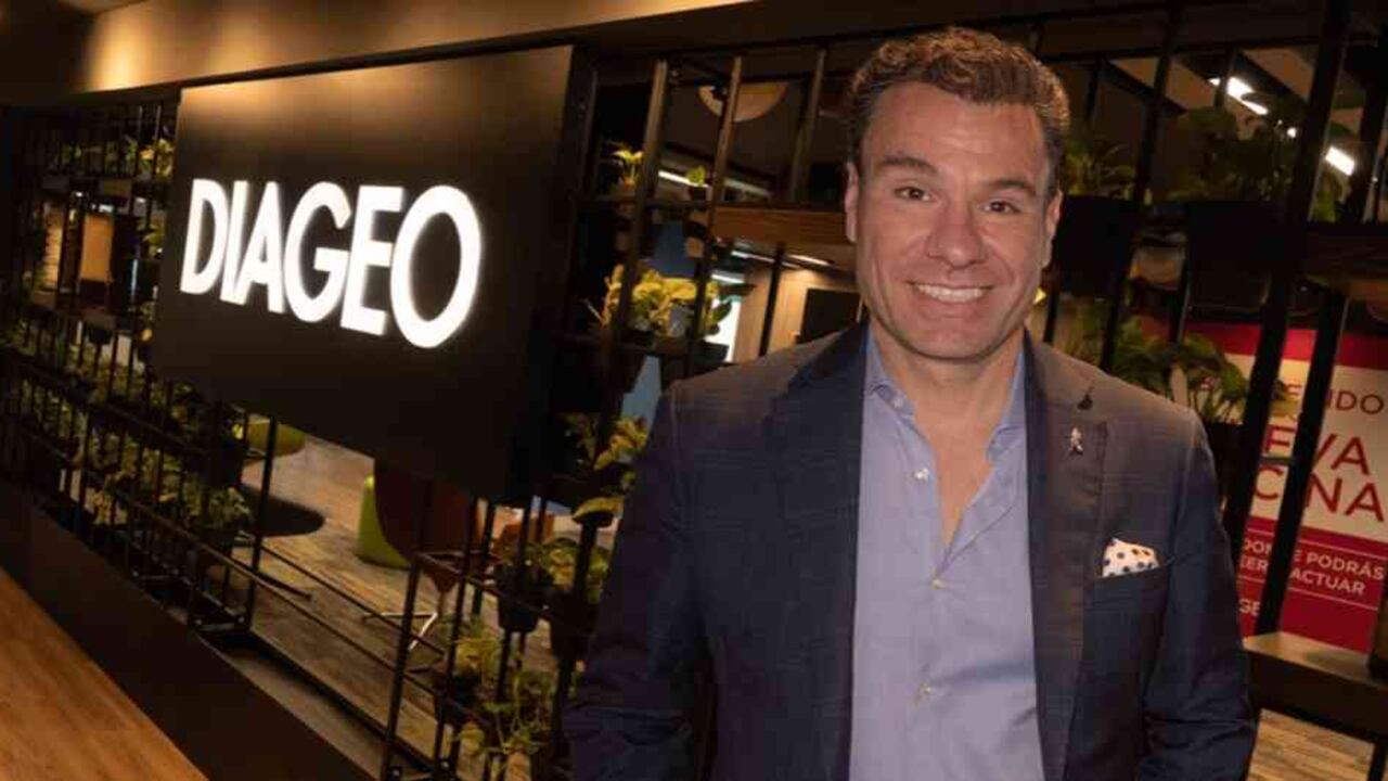 Álvaro Cárdenas, gerente general de Diageo Colombia.