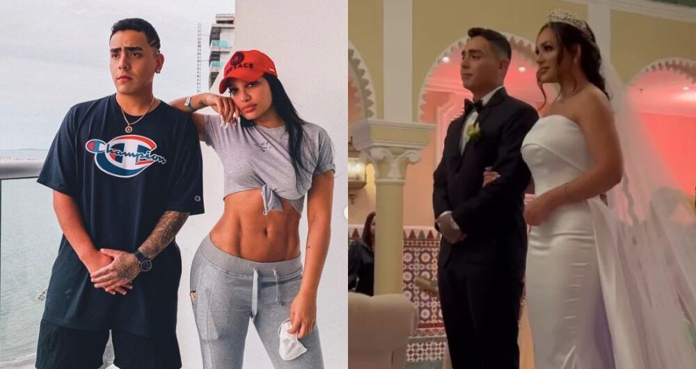 Andrea Valdiri y Felipe Zaruma