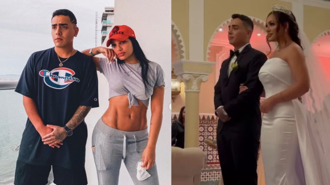 Andrea Valdiri y Felipe Zaruma