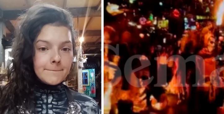 Laura Daniela Villamil quedó envuelta en llamas dentro de Andrés Carne de Res