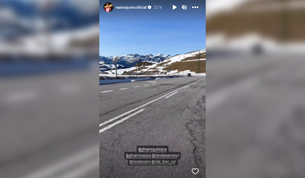 Nairo Quintana entrenó en uno de los puertos más exigentes de los Pirineos.