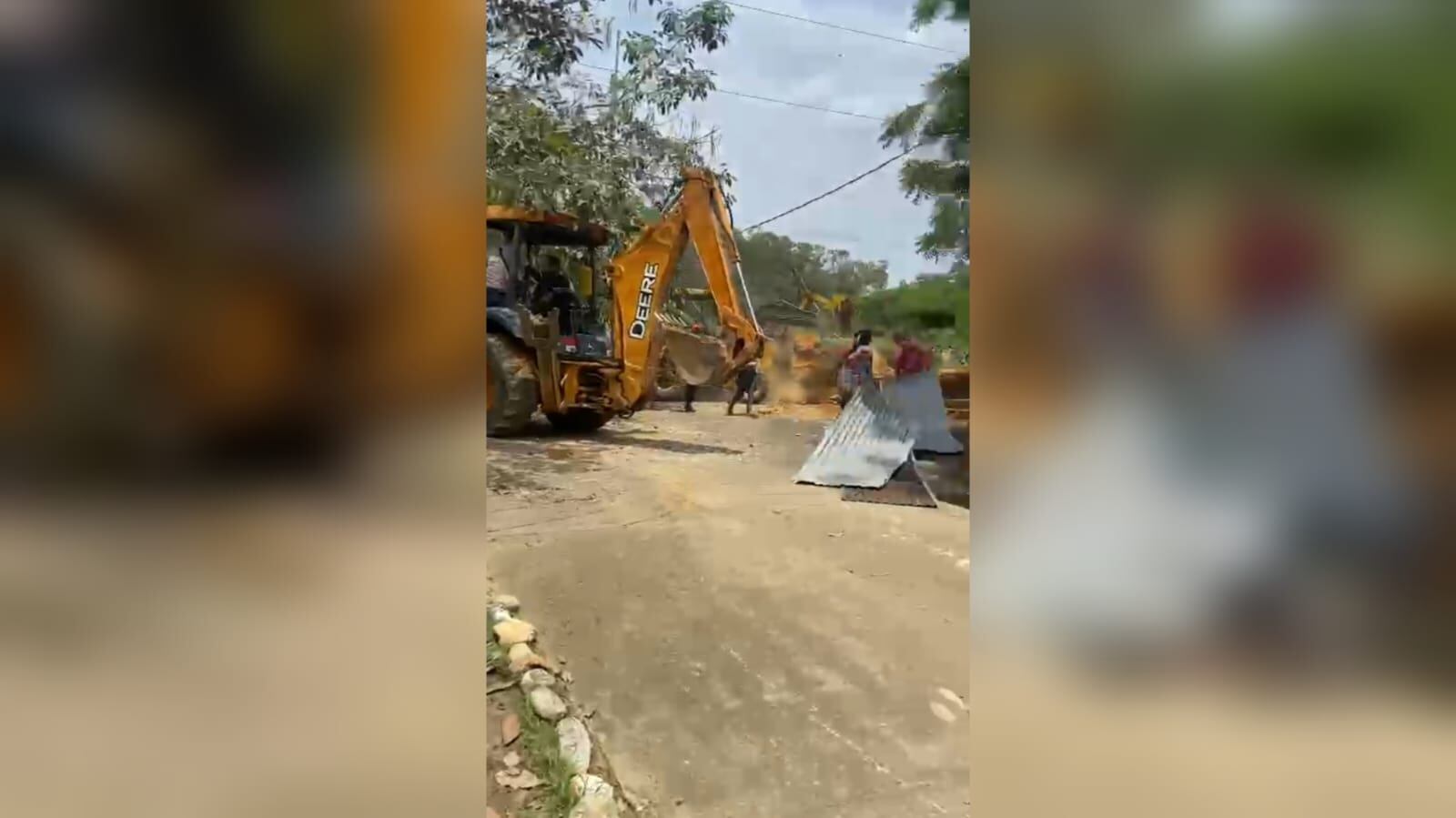 Comunidad se tomó predio que había servido como base militar para el Ejército en Norte de Santander.