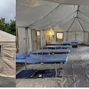 El hospital de campaña dispuesto por Bogotá cuenta con 40 camillas y hace parte de la capacidad médica ofrecida por el Distrito para apoyar la atención de la emergencia causada por el terremoto.
