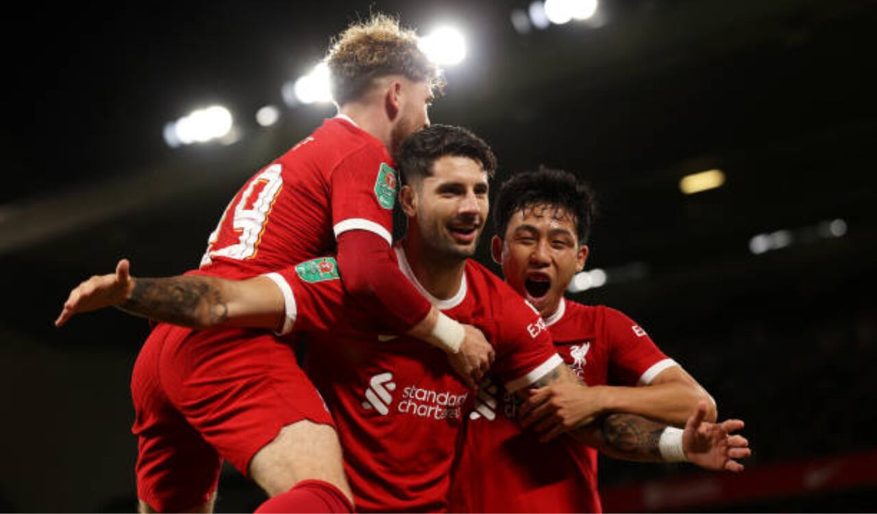 Liverpool en Copa de la Liga de Inglaterra